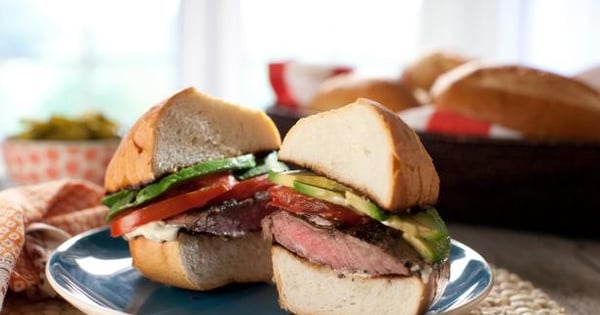 Carne Asada Torta (Poc Chuc Torta)