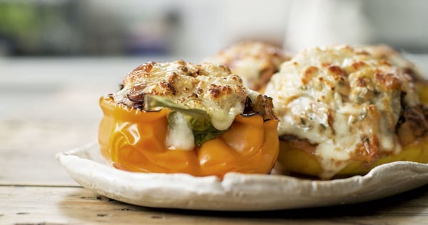 Tom Kerridge's stuffed peppers