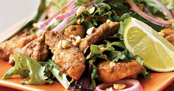 Stir-Fried Chicken Salad