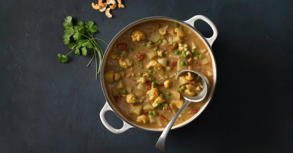 Coconut Curried Vegetable Soup