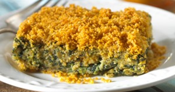 Creamy Spinach Bake