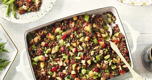 Apple and Fennel Quinoa Stuffing