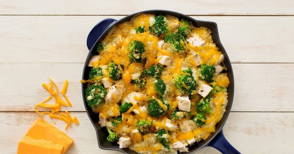 Easy Broccoli and Chicken Skillet