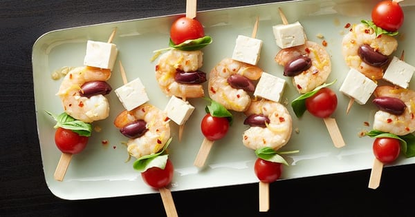 Mediterranean Shrimp Kabobs