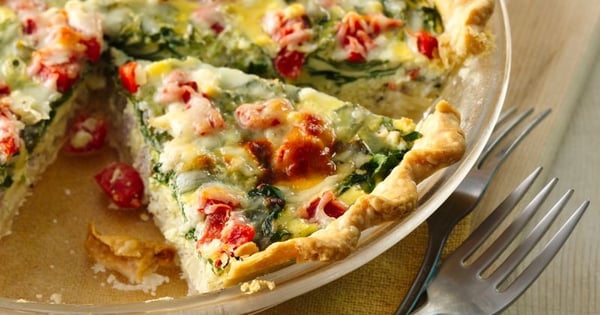 Mediterranean Quiche