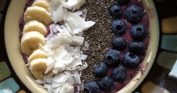 Blueberry Smoothie Bowl