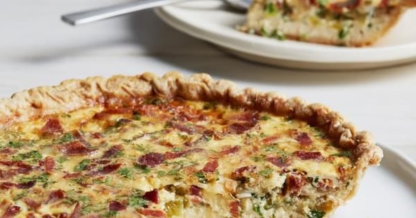 Southwestern Bacon Quiche