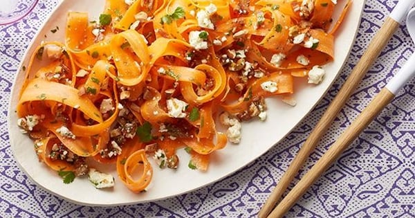 Carrot, Date and Feta Salad