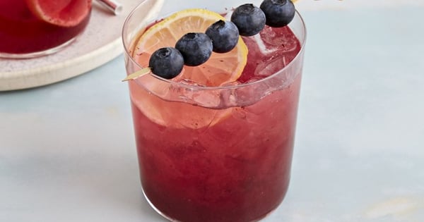 Blueberry-Lemonade Shrub