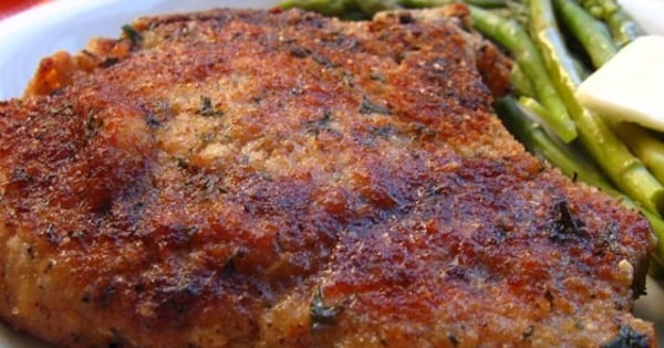 Italian Breaded Pork Chops