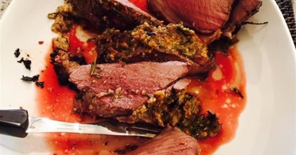 Roast Leg of Lamb with Rosemary