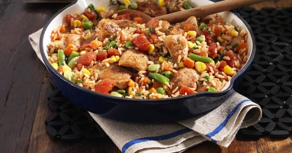 Mardi Gras Chicken & Rice