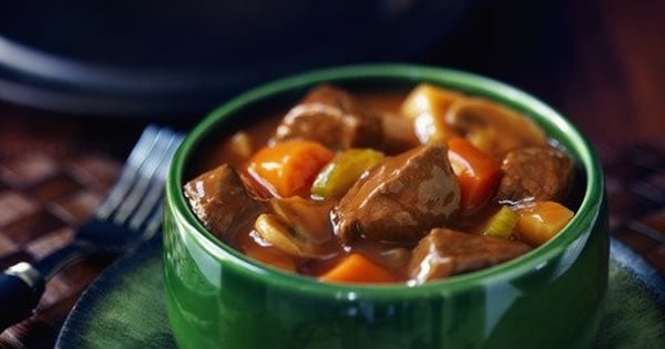 Tomato Beef and Mushroom Stew