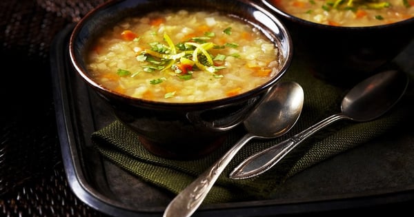 Ginger Lemon Lentil Soup