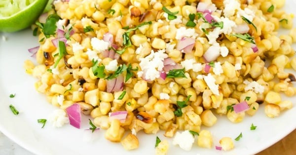 Grilled Mexican Street Corn Salad