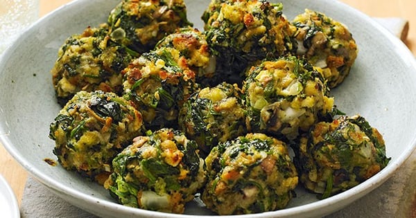 STOVE TOP Spinach Balls