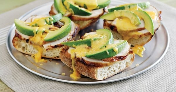 Chicken, Avocado and Cheddar Melt