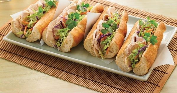 Vietnamese Style Chicken Sandwiches