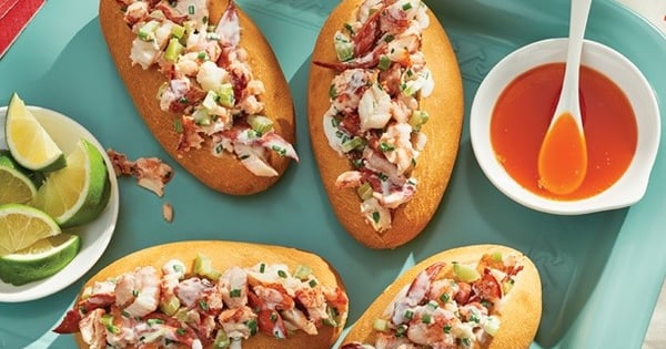 Chive-Lime Lobster Rolls