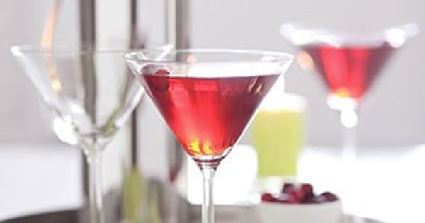 Double-Berry Martini