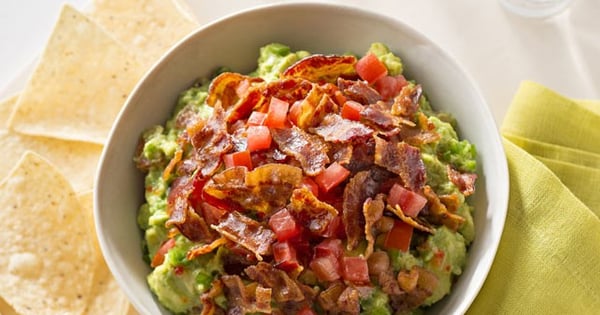 Bacon-Topped Guacamole