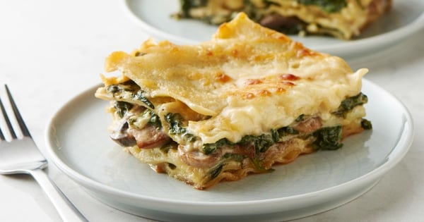 Make-Ahead Creamy Spinach Lasagna