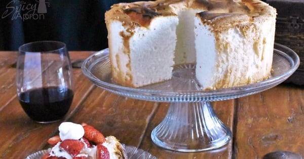 Angel Food Cake and the Secret to Strawberries