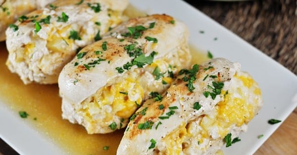 Apple Stuffed Chicken Breasts