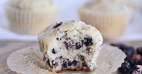 Blueberry Cream Cheese Muffins