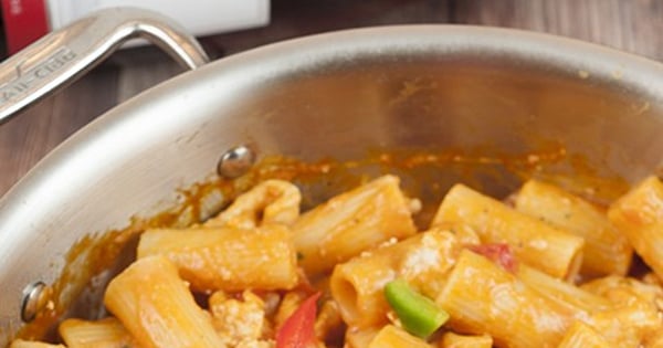 Spicy Chicken Riggies