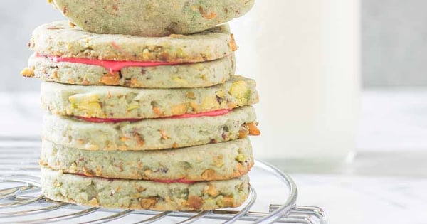 Grinch Sandwich Cookies