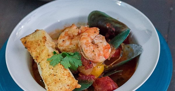 Easy Italian Seafood Soup