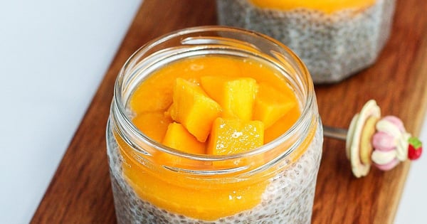 Delicious Mango and Coconut Chia Pudding