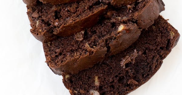 Double Chocolate Banana Bread