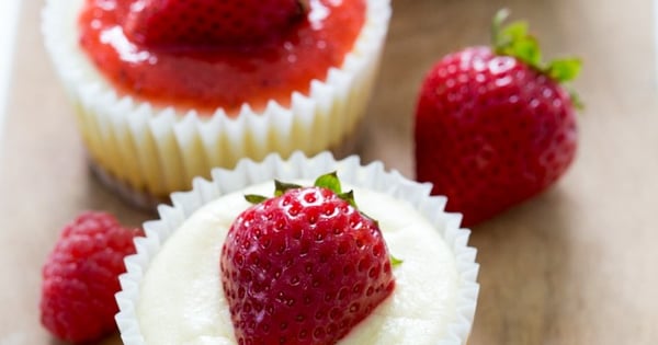 Mini Cheesecake Cupcakes