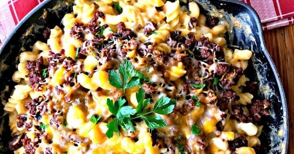 BBQ Beef Mac and Cheese