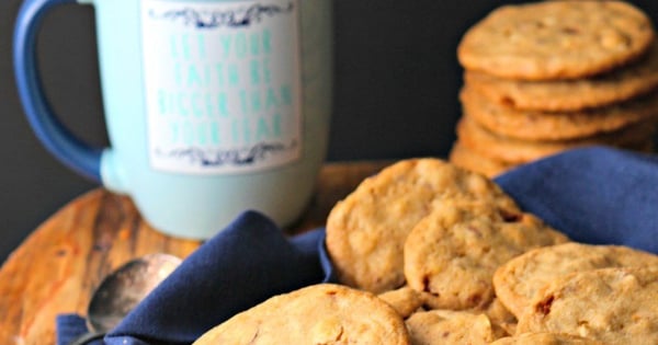 Coffee Toffee Crunch Cookies
