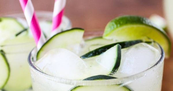 Easy Cucumber Lime Punch