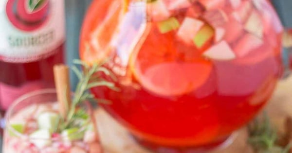 Cranberry Apple Rosemary Sangria