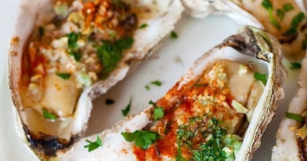 Grilled Oysters