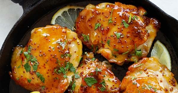 Spicy Honey-glazed Chicken