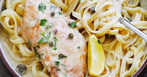 Instant Pot Chicken Piccata