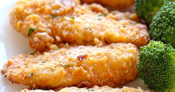 The Best Oven Fried Chicken