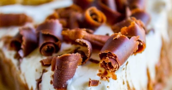 Classic French Silk Pie with Really Thick Graham Cracker Crust