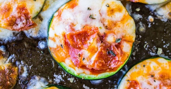 Zucchini Pizza Bites