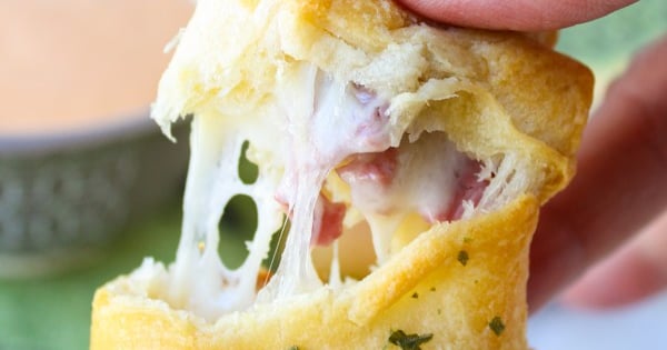 Reuben-Stuffed Crescent Rolls