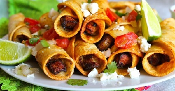 Chicken Flautas (Taquitos)