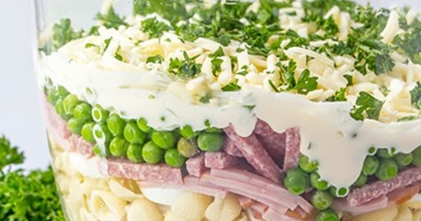 Make-Ahead Eight Layer Salad