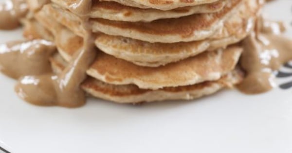 Old-Fashioned Peanut Butter Pancakes