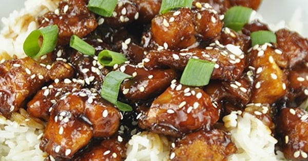 Baked Honey Sesame Chicken